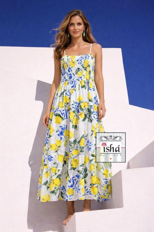 VESTIDO NT amarillo limones