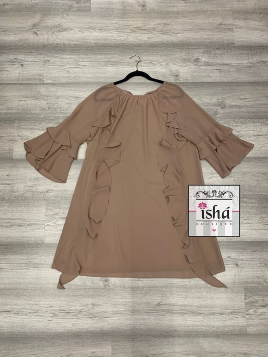 VESTIDO TEA&CUP moka gasa olanes
