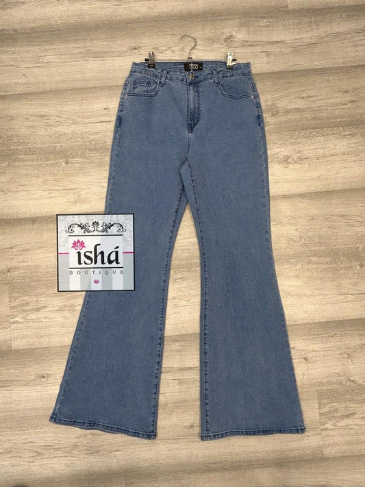 JEANS I TOO azul claro campana