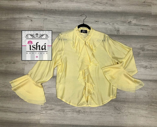 BLUSA I TOO amarilla olanes