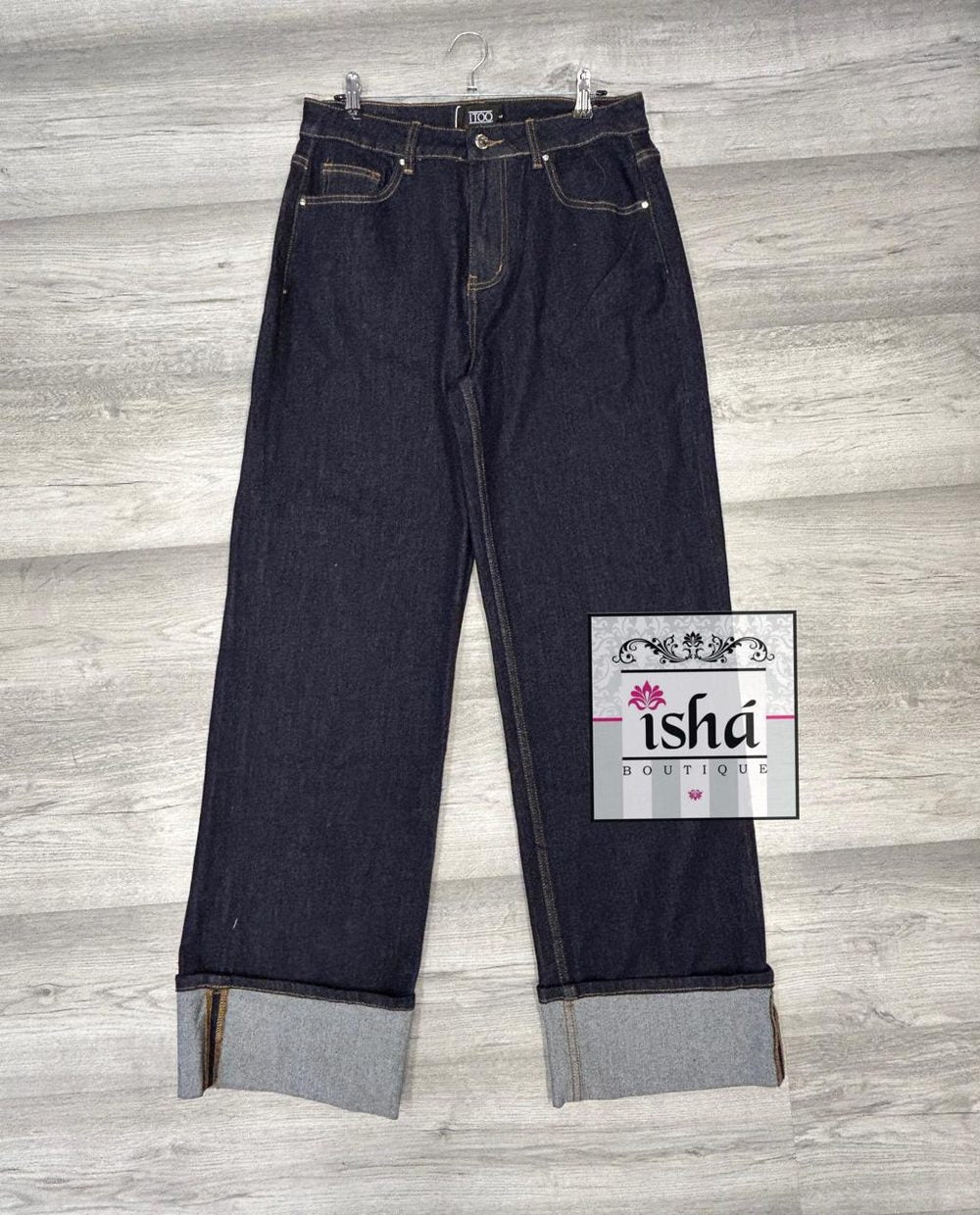 JEANS azules folded out