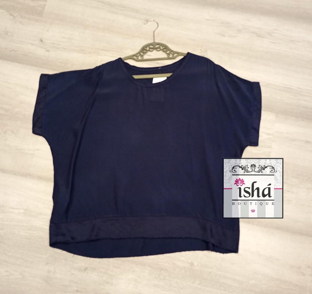 BLUSA ITALIANA navy btm seda